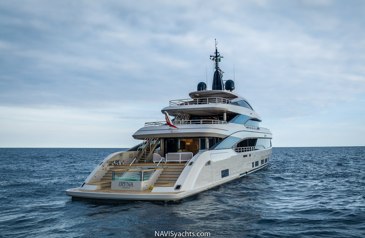Benetti 50m Superyacht Iryna | NAVIS December 2022 / January 2023 ...
