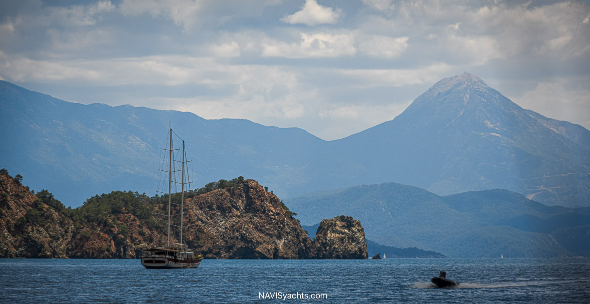 Queen of Datça yacht at Göcek Bay