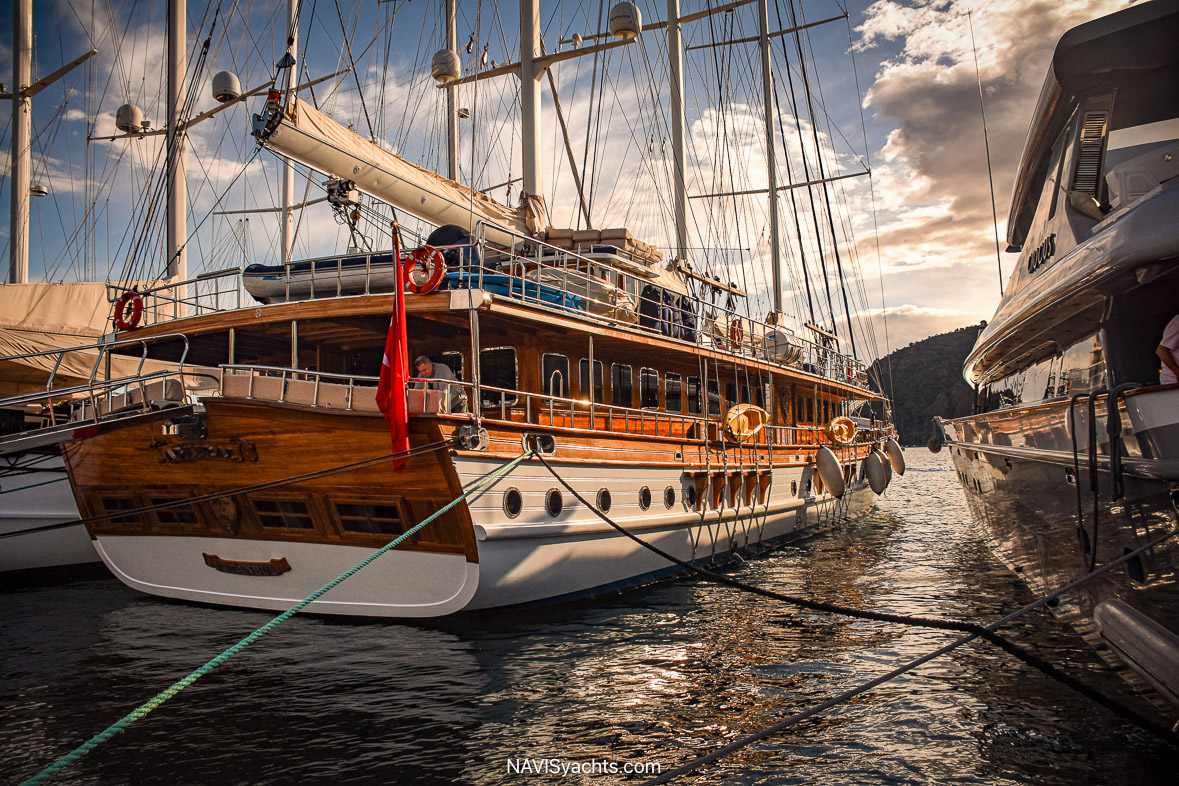 S/Y Admiral three-masted vessel