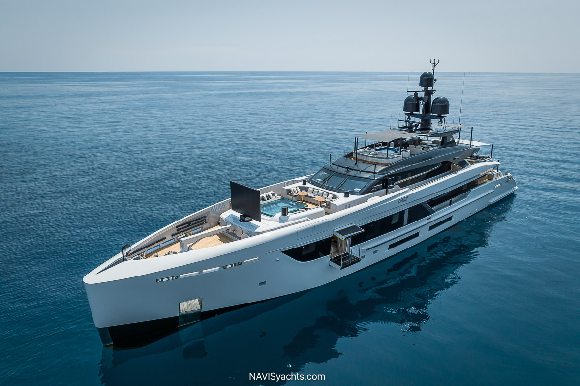 Experience Ultimate Luxury: Step Aboard the Tankoa 50m M/Y Jimmy (GREY)