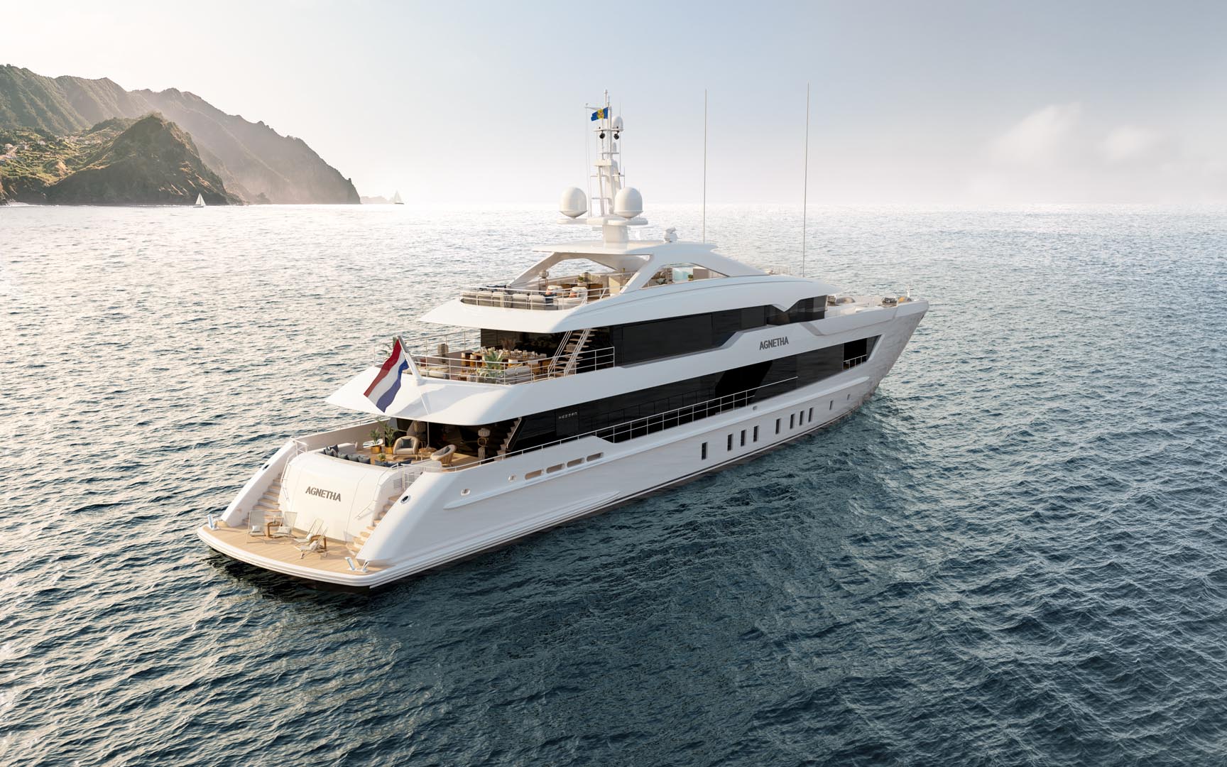 Heesen Yachts Unveils Project Agnetha: A Masterpiece of Modern Elegance and Engineering