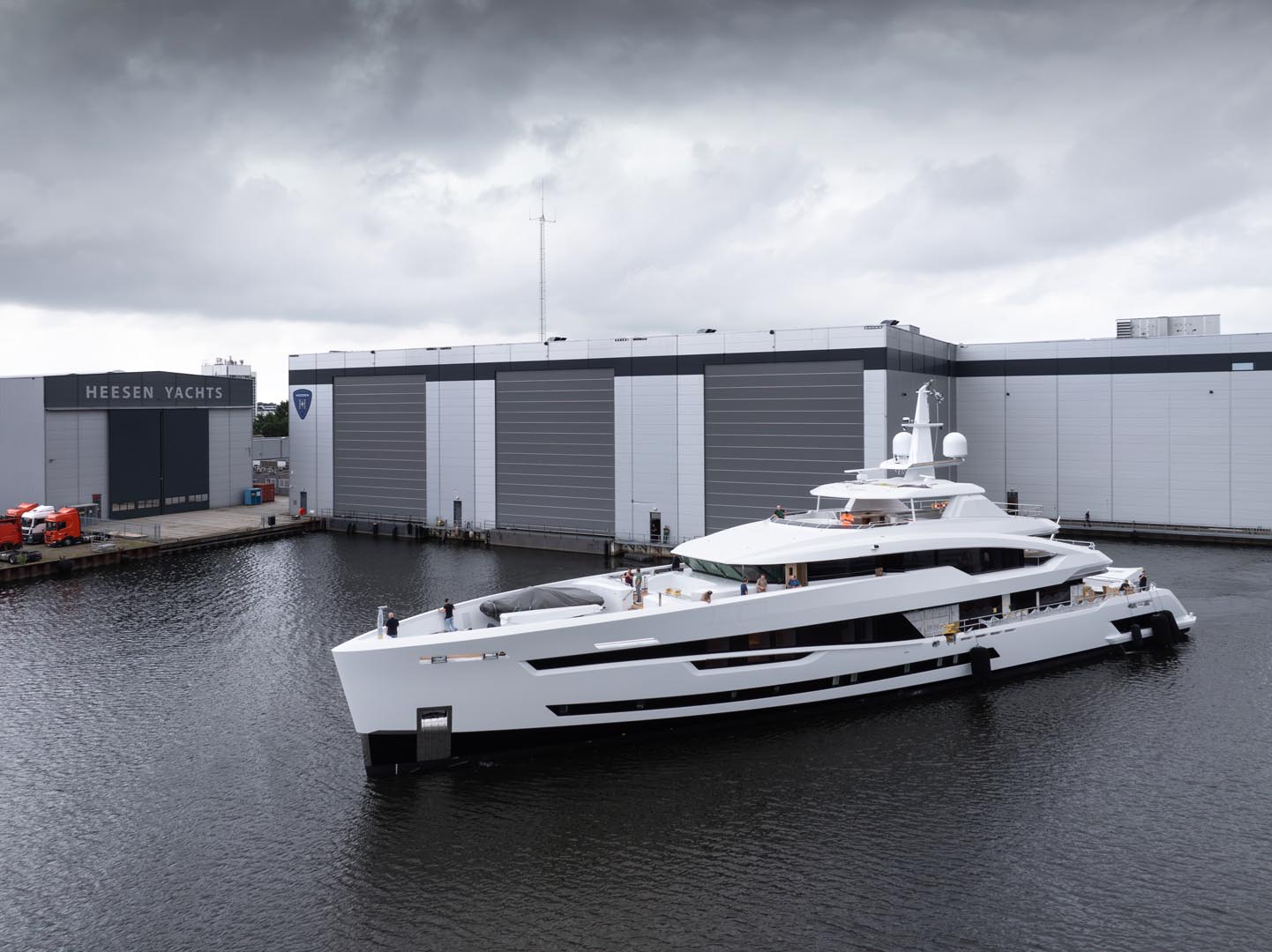 Heesen Yachts Unveils the 57-Meter Masterpiece: Santosha