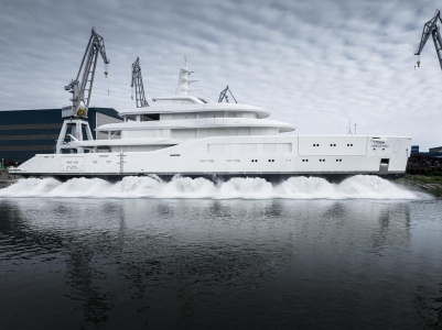 Second Amels 80 Launched: A New Milestone for Damen Yachting