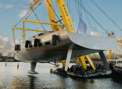 Vitters Shipyard Unveils 44-Meter Sailing Yacht Magic